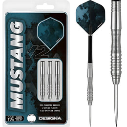 Designa Mustang V2 Steel Tip Darts – 90% Tungsten