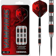 Designa Vampires V2 M1 Steel Tip Darts – 90% Tungsten