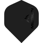 Mission Logo Dart Flights - 100 Micron - No2 Standard