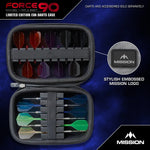 Mission Force 90 Limited Edition EVA Dart Case Grey Denim - Large