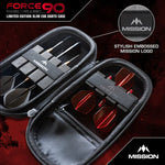 Mission Force 90 Limited Edition EVA Dart Case Grey Denim - Slim