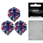 GOAT Curveball Steel Tip Darts – 95% Tungsten
