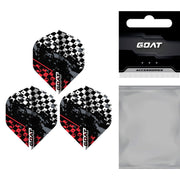 GOAT Finish Line Steel Tip Darts – 90% Tungsten