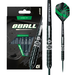 GOAT 8-Ball Steel Tip Darts – 90% Tungsten