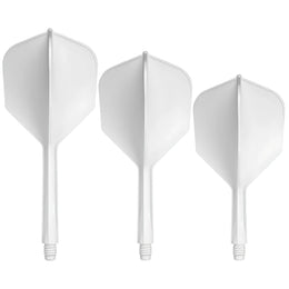 GOAT A1R White All In One No6 Moulded Flights