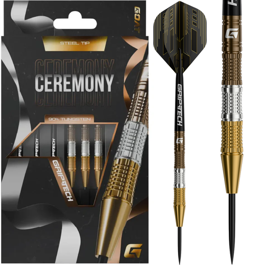 GOAT Ceremony Steel Tip Darts – 90% Tungsten