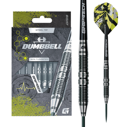 GOAT Dumbbell Steel Tip Darts – 90% Tungsten