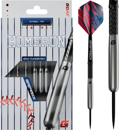 GOAT Homerun Steel Tip Darts – 90% Tungsten