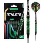 GOAT Athlete Steel Tip Darts – Green Brass