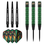 GOAT Athlete Steel Tip Darts – Green Brass