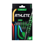 GOAT Athlete Steel Tip Darts – Green Brass