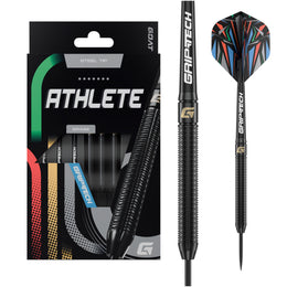 GOAT Athlete Steel Tip Darts – Black Brass