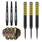 GOAT Athlete Steel Tip Darts – Yellow Brass