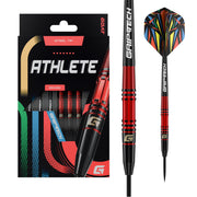 GOAT Athlete Steel Tip Darts – Red Brass