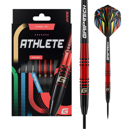 GOAT Athlete Steel Tip Darts – Red Brass