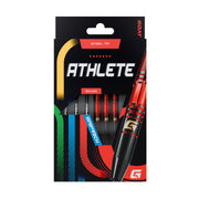 GOAT Athlete Steel Tip Darts – Red Brass