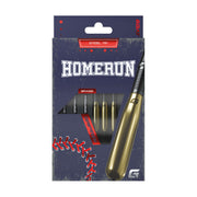 GOAT Homerun Steel Tip Darts – Gold Brass