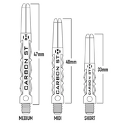 Harrows Carbon ST Shafts - Dart Stems