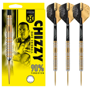 Harrows Chizzy Series 2 Steel Tip Darts – 90% Tungsten