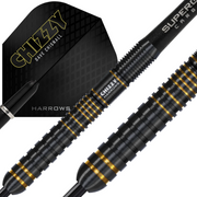 Harrows Chizzy Series 3 Steel Tip Darts – 90% Tungsten