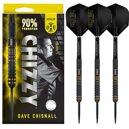 Harrows Chizzy Series 3 Steel Tip Darts – 90% Tungsten