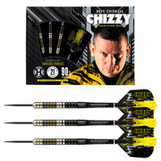 Harrows Chizzy Steel Tip Darts – 90% Tungsten
