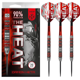 Harrows Damon Heta Series 3 Steel Tip Darts – 90% Tungsten