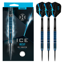 Harrows Ice Recut Steel Tip Darts – 90% Tungsten