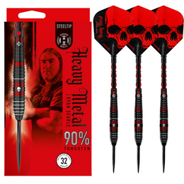 Harrows Ryan Searle Steel Tip Darts – 90% Tungsten