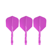 Viper Diamond Core Neon Pink Standard No2 Moulded Flights