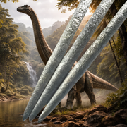 Jurassic Points Diplo Medium-Low Grip Screw-in Dart Points