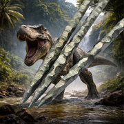 Jurassic Points T-Rex Extreme Grip Dart Points