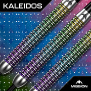 Mission Kaleidos Steel Tip Darts – 95% Tungsten