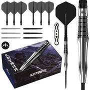 Mission Katana Steel Tip Darts – 95% Tungsten