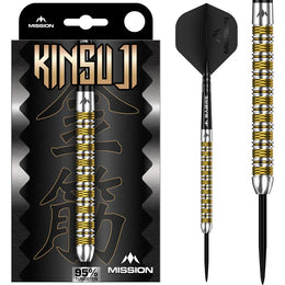 Mission Kinsuji Steel Tip Darts – 95% Tungsten