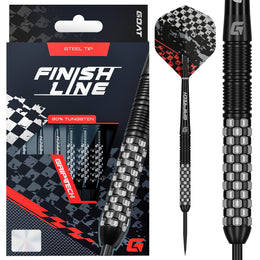GOAT Finish Line Steel Tip Darts – 90% Tungsten
