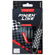 GOAT Finish Line Steel Tip Darts – 90% Tungsten