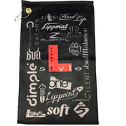 L-Style Black Logo Darts Towel