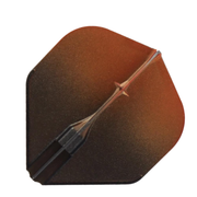 L-Style L1EZ Standard Two Tone Black Dart Flights
