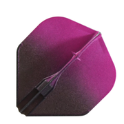 L-Style L1EZ Standard Two Tone Black Dart Flights