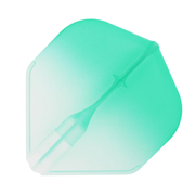 L-Style L1EZ Standard Two Tone Clear Dart Flights