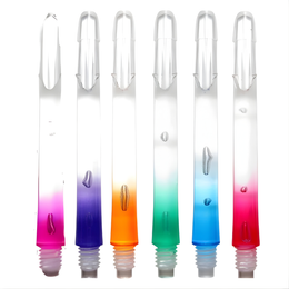 L-Style Two Tone Clear L-shaft - Dart Stems
