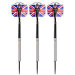 Legend Eric Bristow Cocked Finger Steel Tip Darts – 90% Tungsten