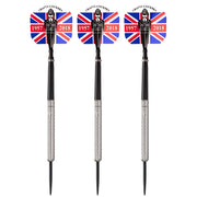 Legend Eric Bristow Cocked Finger Steel Tip Darts – 90% Tungsten