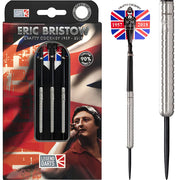 Legend Eric Bristow Cocked Finger Steel Tip Darts – 90% Tungsten