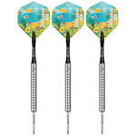 Legend Wayne Mardle Natural Steel Tip Darts – 90% Tungsten