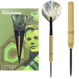 Loxley David Schlichting Steel Tip Darts – 90% Tungsten