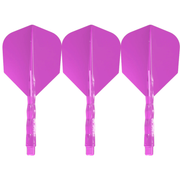 Viper Diamond Core Neon Pink Standard No2 Moulded Flights