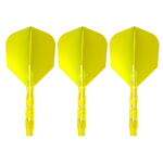 Viper Diamond Core Neon Yellow Standard No2 Moulded Flights