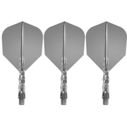 Viper Diamond Core Clear Standard No2 Moulded Flights